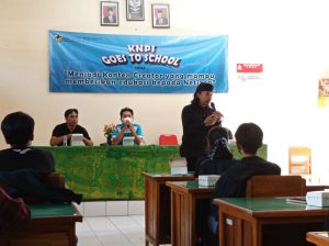 Majesty Production sebagai Pemateri KNPI Goes to School di SMAN 1 Marga